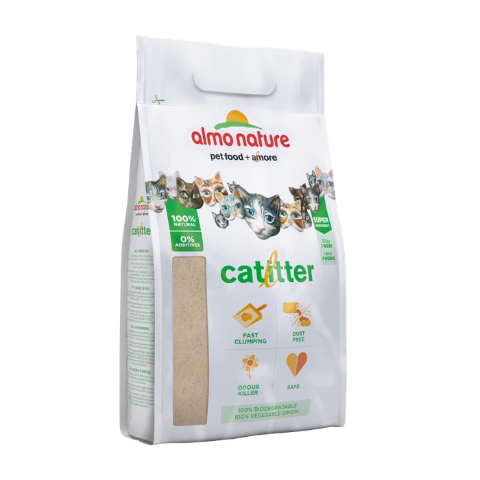 Биоразлагаемый комкующийся наполнитель Almo Nature Cat Litter 20681