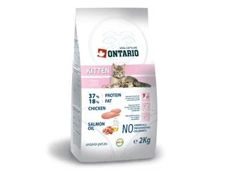 Сухой корм ONTARIO для котят с курицей 20767