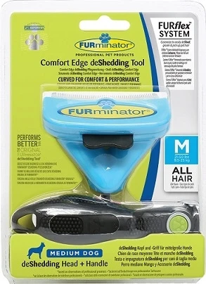 FURminator FURflex Комбо против линьки M для собак средних пород 136934