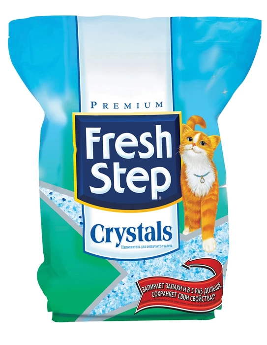 Fresh Step Crystals: силикагелевый наполнитель
