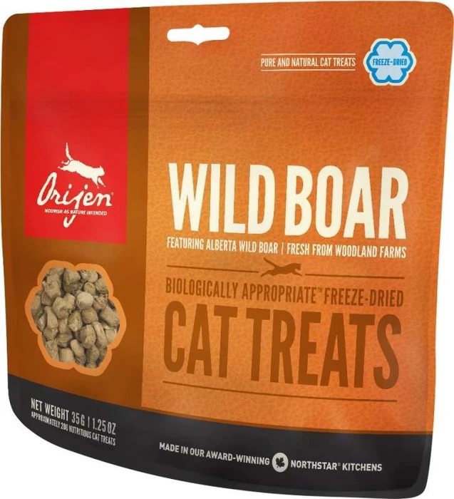 Лакомство Orijen Wild Boar Cat для котят и кошек 52630