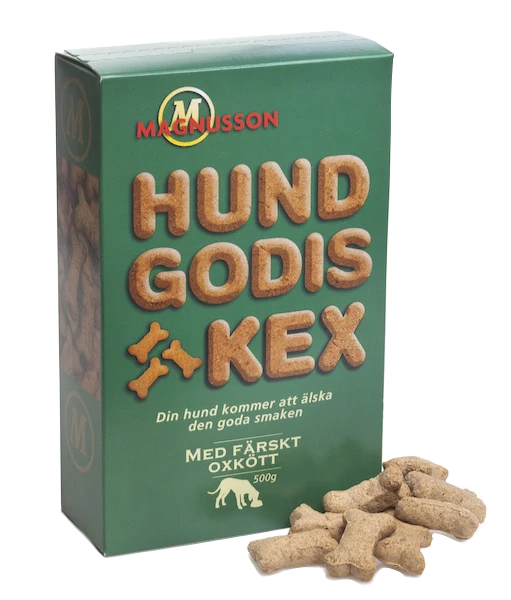 Печенье - лакомство MAGNUSSON для собак 500 гр (Organic Hund Godis Kex) F320050