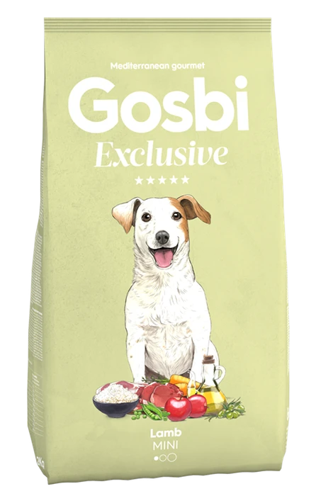 Низкозерновой cухой корм GOSBI Exclusive для взрослых собак малых пород с ягненком 11541