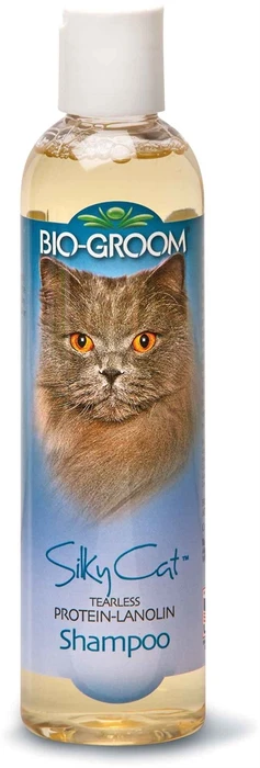Шампунь кондиционирующий Bio-Groom для кошек с протеином и ланолином Silky Cat Shampoo 20008