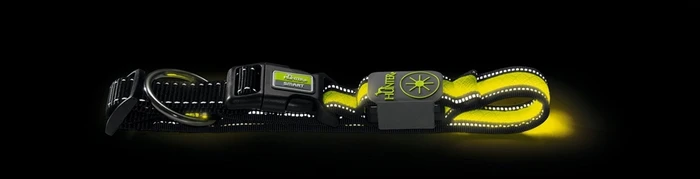 Ошейник Hunter LED Manoa Glow M (50-55) / 2,5 см 93107