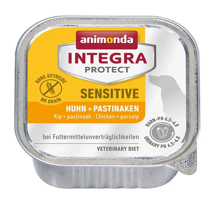 Консервы Animonda Integra Sensitive c курицей и пастернаком для собак при пищевой аллергии 001/86538