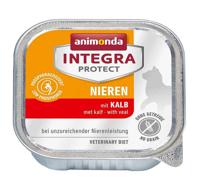Консервы Animonda Integra Renal с телятиной для кошек при хронической почечной недостаточности 001/86615