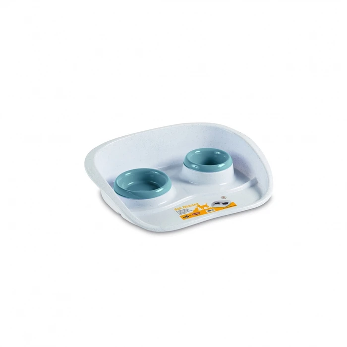 Подставка Stefanplast Set Dinner с мисками, 0,2 л и 0,3 л 48685