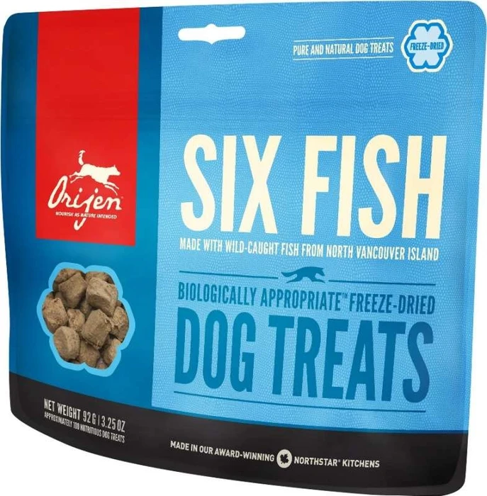 Лакомство Orijen FD Six Fish Dog  для щенков и собак 65706