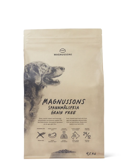 Беззерновой cухой корм MAGNUSSONs Grain Free – Adult для взрослых собак всех пород F250020-2