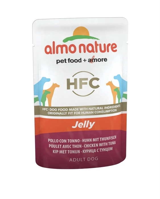Пауч ALMO NATURE Classic Jelly Chicken and Tuna для собак с курицей и тунец в желе 10699