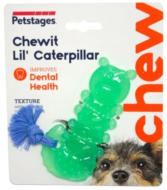 Игрушка для собак Petstages Mini ОРКА гусеница для собак малых пород 68118