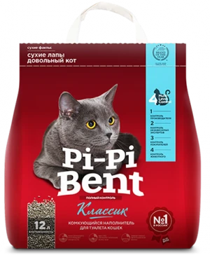 Комкующийся наполнитель Pi-Pi-Bent Классик 26239