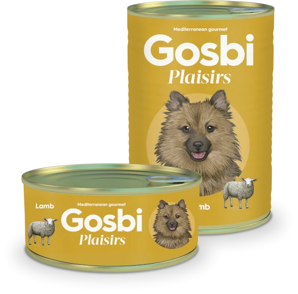 Консервы Gosbi Plaisirs для собак с ягненком и овощами (Lamb) 11098