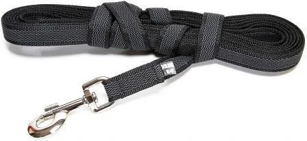 Поводок для собак с ручкой JULIUS-K9 Color & Gray Super-grip ширина 2 см длина 300см, для собак весом до 50 кг