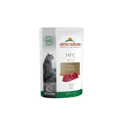 Пауч ALMO NATURE для взрослых кошек тунец в желе Classic Nature Jelly – Tuna