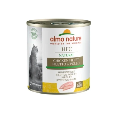 Консервы ALMO NATURE для взрослых кошек куриное филе Classic Adult Cat Chicken Fillet