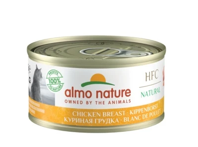 Консервы ALMO NATURE для взрослых кошек куриная грудка 75% мяса Legend Adult Cat Chicken Breast 22498