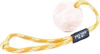 Особопрочная игрушка для собак JULIUS-K9 мяч с ручкой 6 см