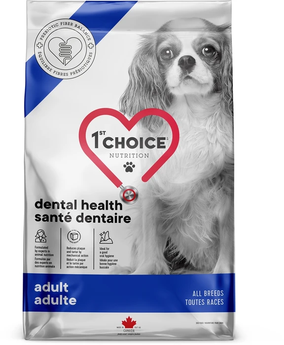 Сухой корм 1st Choice Care для собак всех пород с курицей для здоровья зубов Dental Health