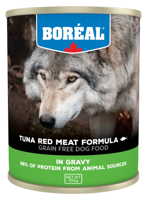 Беззерновые консервы BOREAL для щенков и собак красное мясо тунца в соусе (Tuna Red Meat Formula)