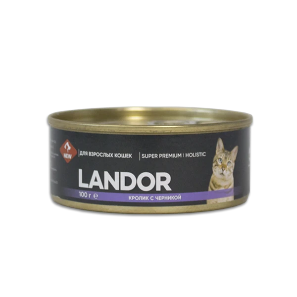Консервы Landor для котят с индейкой и тыквой 100 гр