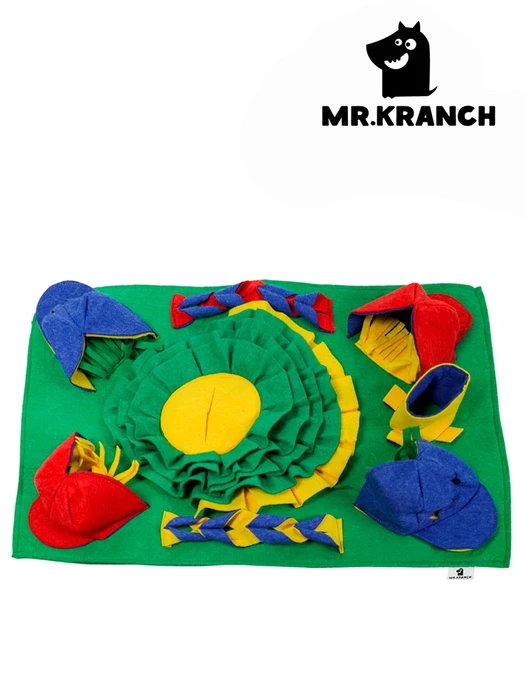 Развивающая игрушка для собак Mr.Kranch Нюхательный коврик Бейсбольный матч 50 х 70 см