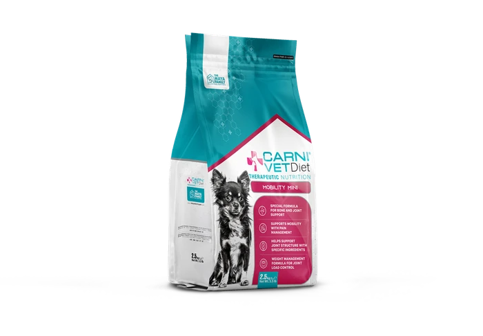 Сухой корм Carni Vet Diet для взрослых собак малых пород с курицей, индейкой и уткой для поддержания здоровья суставов Mobility
