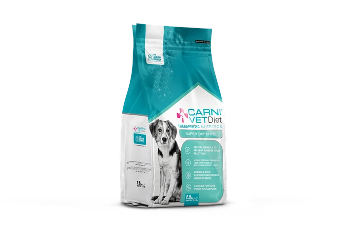 Сухой корм Carni Vet Diet для взрослых собак с рыбой и картофелем при пищевой аллергии и непереносимости Super Defense