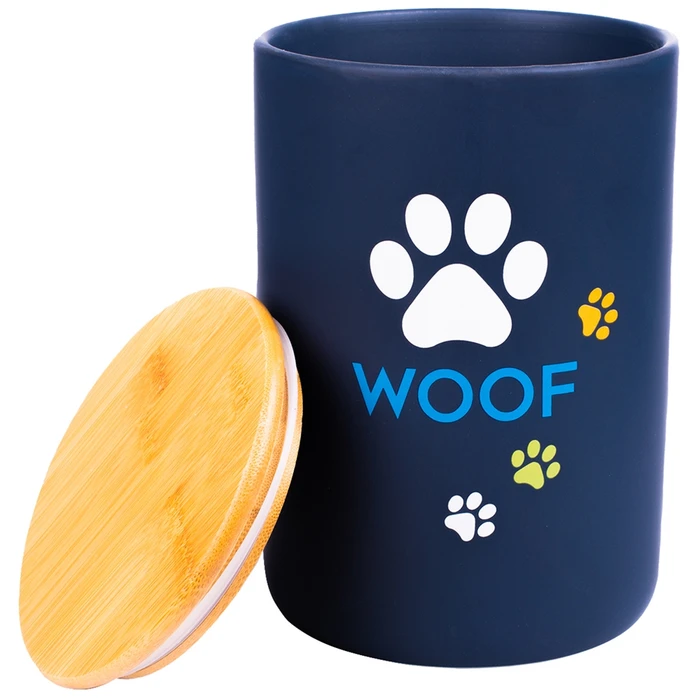 Бокс Mr.Kranch WOOF керамический для хранения корма для собак 1900 мл MKR020238