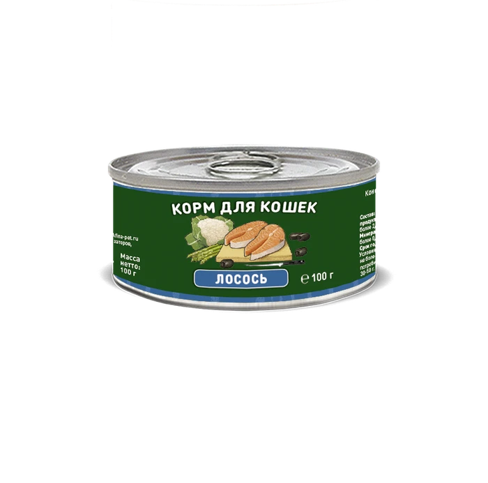 Консервы Solid Natura Holistic для кошек Лосось 116548