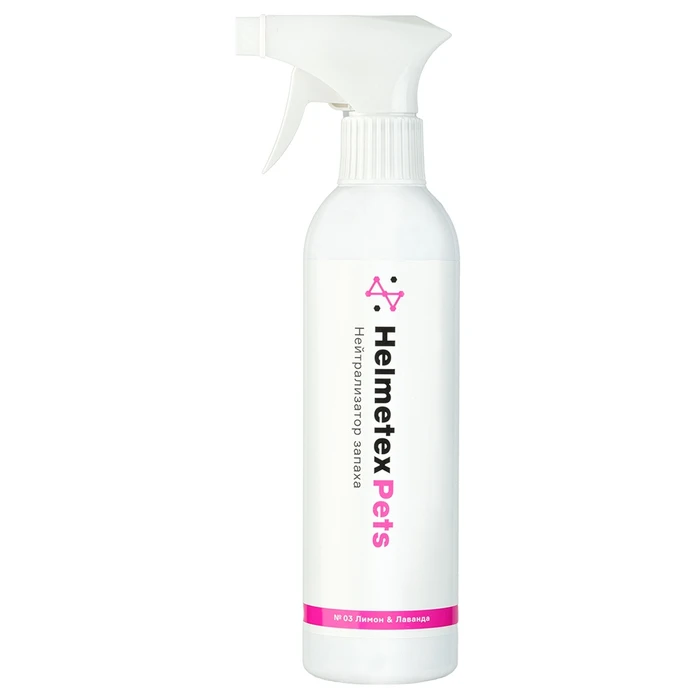 Helmetex Pets нейтрализатор запаха домашних животных с ароматом Лимон&Лаванда 847062