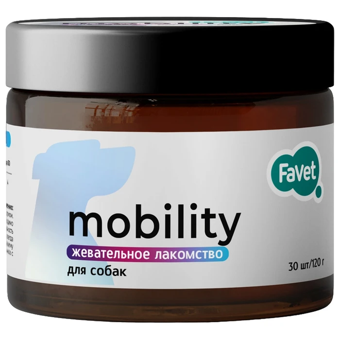 Favet Функциональное лакомство PetPantel Soft Chews для мышц и суставов для собак, 120г FVt545756