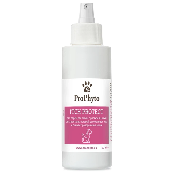 Спрей ProPhyto ITCH PROTECT для собак, для кожи, противозудный PP91100266