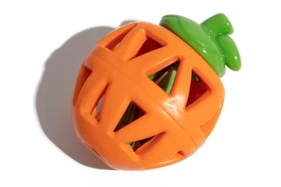 Игрушка-дозатор для корма для собак WOGY Абрикос 11.5х8.5х6 см 2024-1002