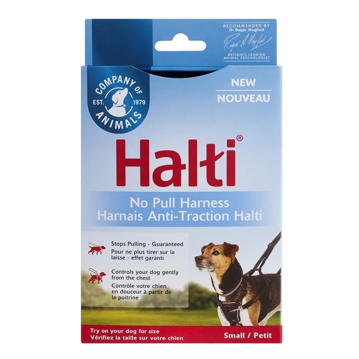 Шлейка для собак препятствующая натяжению COA "HALTI No Pull", 22-36 см 51207/COA