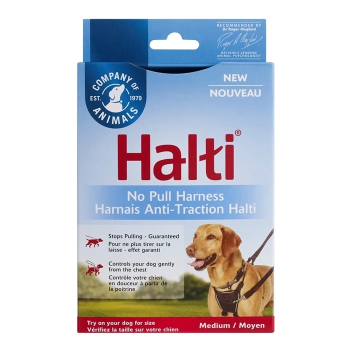 Шлейка для собак препятствующая натяжению COA "HALTI No Pull", 34-50 см 52204/COA