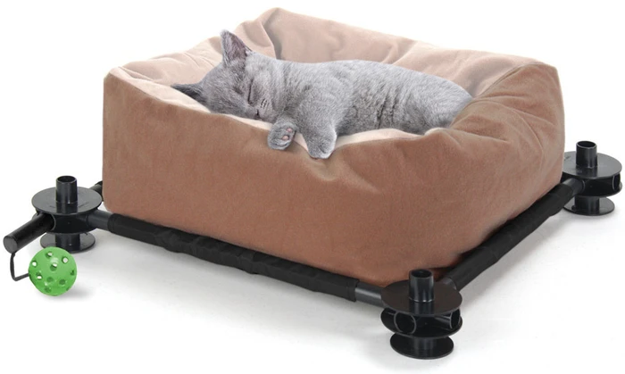 Лежак Kitty City для кошек: Сладкий сон: Slumber Bed: 15*45*45см (sp0318). 23062