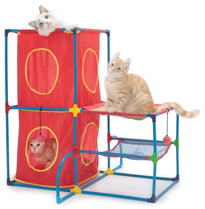 Игровой комплекс Kitty City для кошек: Пентхаус.  Cat Play Center : 76*76*76см (sp0075). 23053