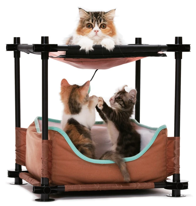 Лежак Kitty City для кошек: Барские покои.  Cozy Bed : 44*45*45см (sp0311). 23063