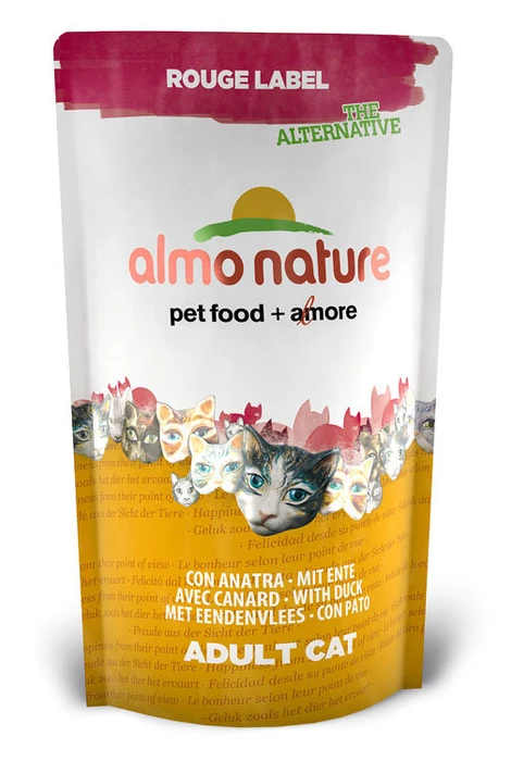 Сухой корм ALMO NATURE New 100% Fresh Rouge label The Alternative Cat Duck для взрослых кошек с уткой 23204