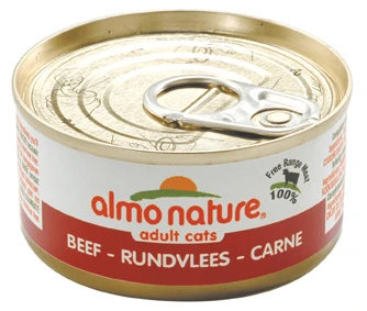 Консервы ALMO NATURE Classic Adult Cat Beef для взрослых кошек с говядиной 24178