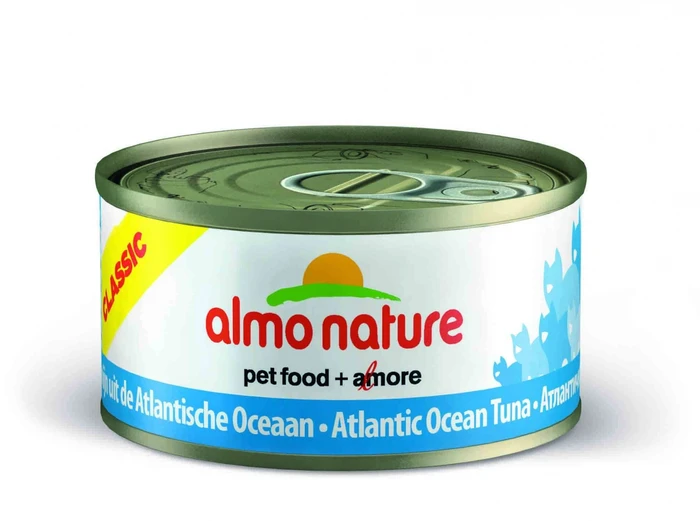 Консервы ALMO NATURE Classic Adult Cat Atlantic Tuna для взрослых кошек с атлантическим тунцом 39092173