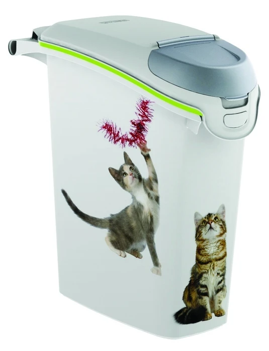 Контейнер для корма Curver PetLife  Кошачьи Цап-царапки  на 10кг/23л, 23*50*50см 20233