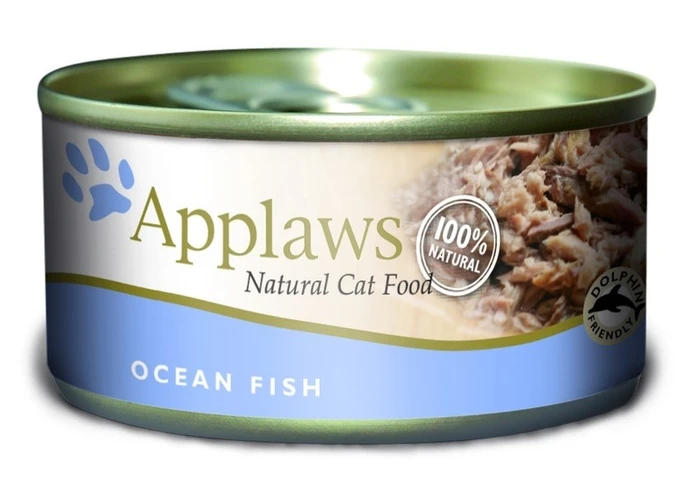 Консервы APPLAWS для взрослых кошек с океанической рыбой Cat Ocean Fish 24329
