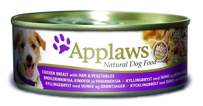 Консервы APPLAWS для собак курицей, ветчиной и овощами Dog Chicken/Ham/Veg 10283