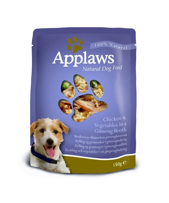 Пауч APPLAWS Dog Chicken/Veg для собак с курицей и овощами 10287
