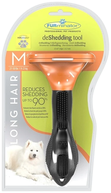 FURminator для собак средних длинношерстных пород Long Hair Medium Dog 7 см 112464