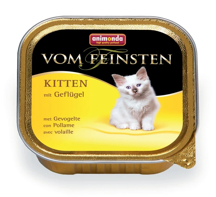 Консервы ANIMONDA Vom Feinsten Kitten для котят с домашней птицей 83449/23431