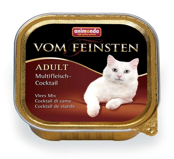 Консервы ANIMONDA Vom Feinsten Adult для взрослых кошек коктейль из разных сортов мяса 83441/25142